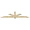 Ekena Millwork Kennewick Rough Sawn Timber Gable Bracket, Douglas Fir, 108"W x 22"H x 4"D x 6"F, 5/12 Pitch GBW108X22X0406KEN00RDF - alternate 1